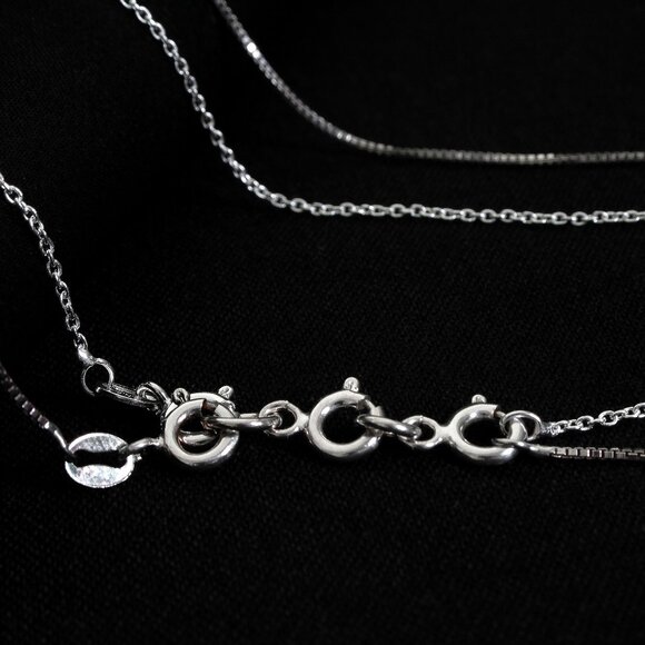 Multistrand Clasp, Sterling Silver Spring Clasp Stamped 925, 2 or 3 Strand Clasp - Picture 5 of 7